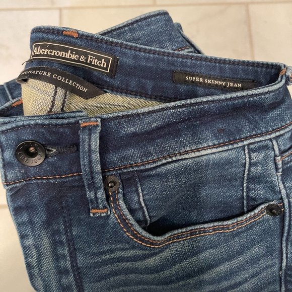 High waisted skinny jeans - Abercrombie & Fitch - Picture 2 of 3